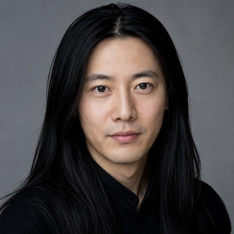 AI 생성 이미지 — 刘洋 작가 초상