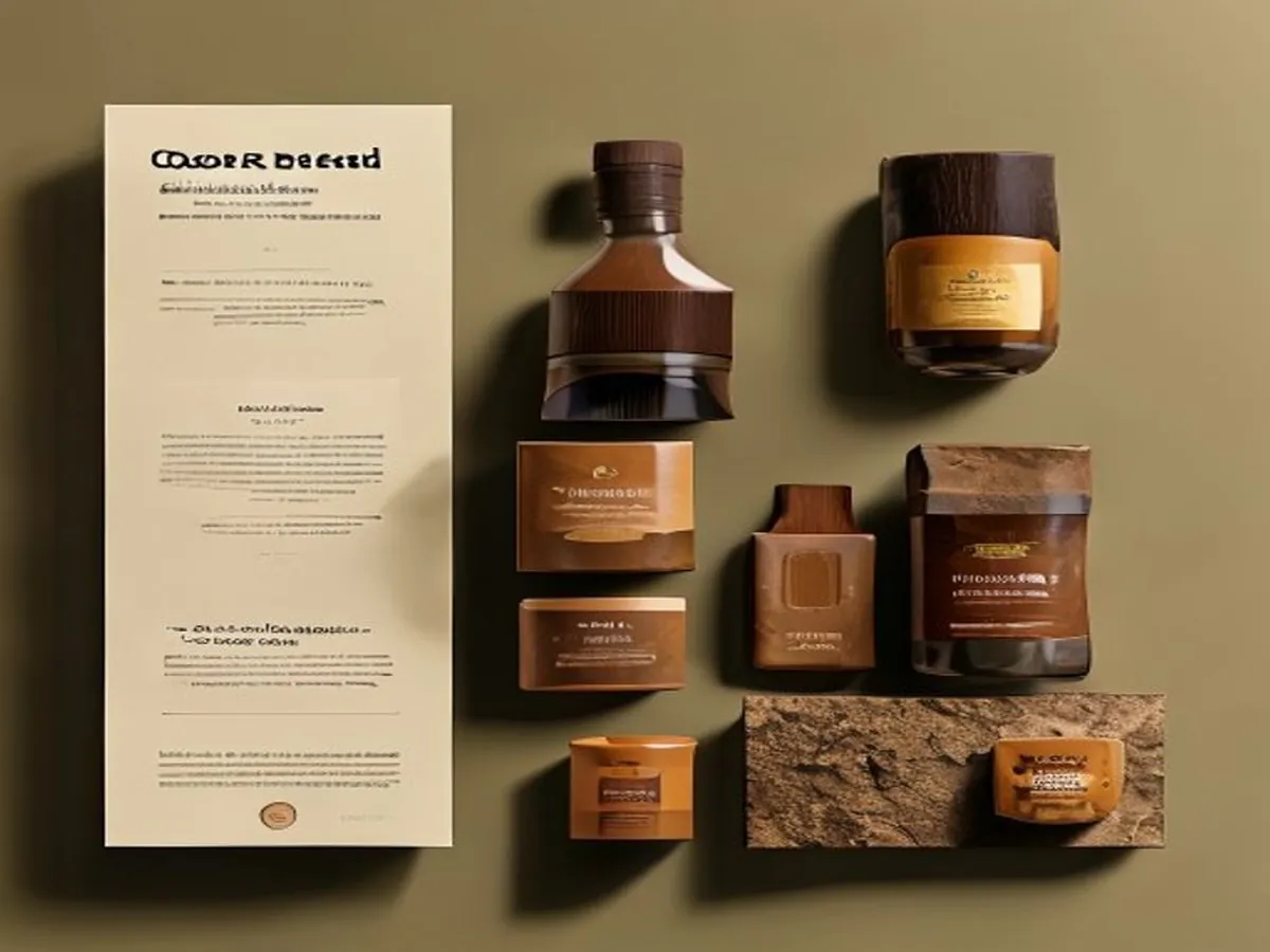 AI 생성 이미지 — Cocoa Rebrand System