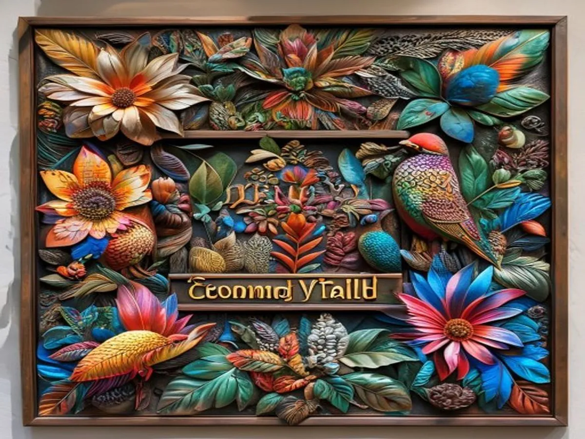 AI 생성 이미지 — Community Wall Panel