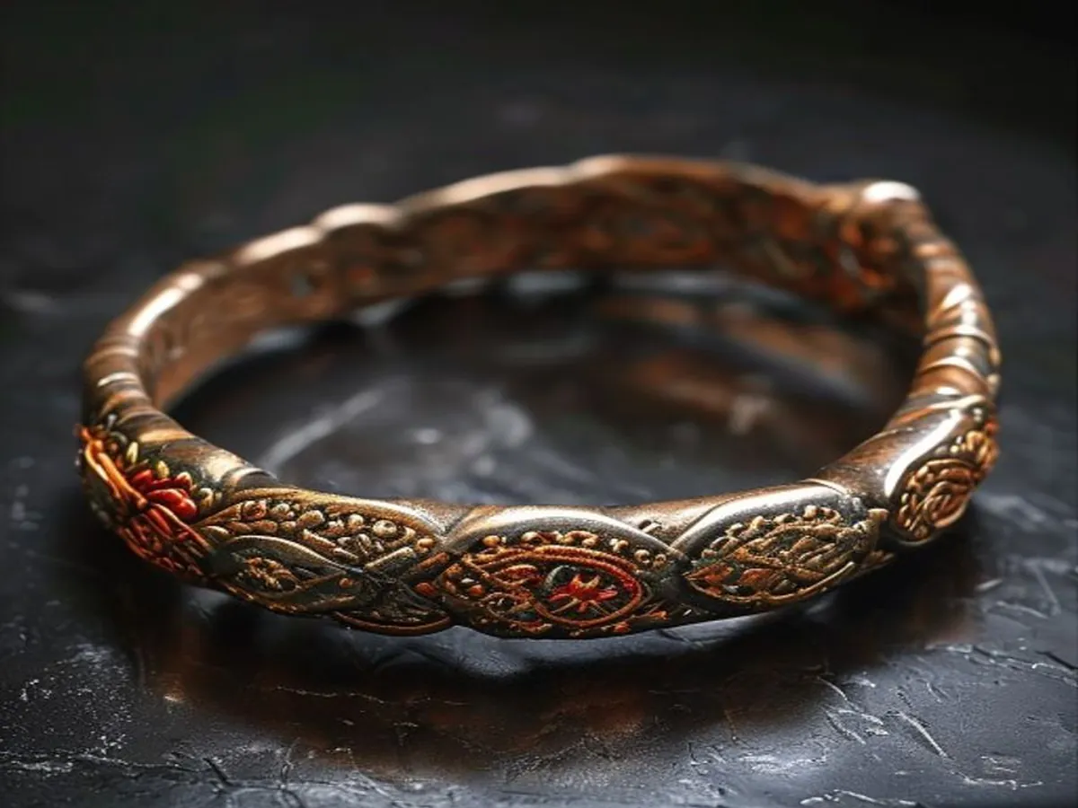 AI 생성 이미지 — Forged Bracelet